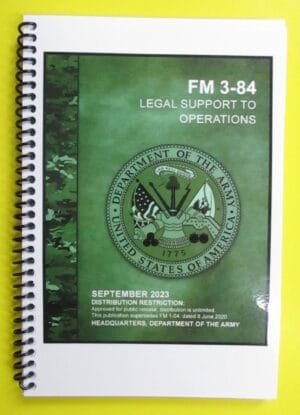 FM 3-84 Legal Support to Operations - 2023 - BIG size