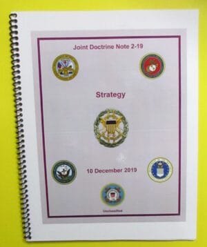 Joint Doctrine Note 2-19 - Strategy - 2019 - BIG size