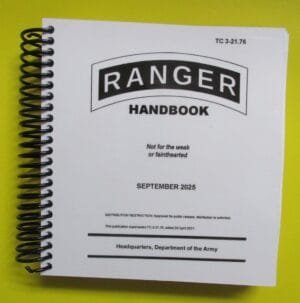 Ranger Handbook - TC 3-21.76 - 2025 - Big size